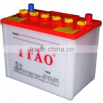 Dry car battery 80D26R 12V 70AH