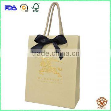 Custom Printed paper gift bag, craft paper Bag with your logo