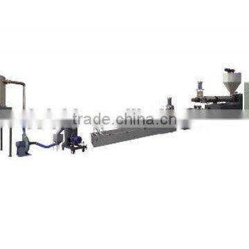 granulating plant for waste film