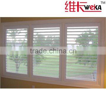 fixed PVC jalousie windows