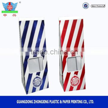 popcorn packaging bags with sealing stripe/microwave popcorn bags/square bottom bag