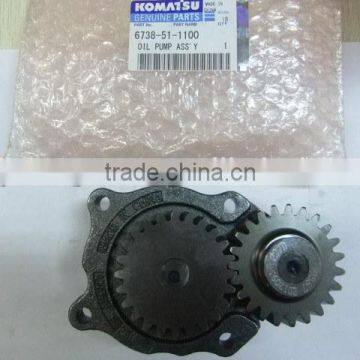 Excavator PC200-8 Oil Pump Assy 6754-51-1100 Made In China