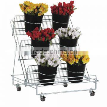 Big Vase Room Garden Display Plants Classical metal Flower Pot Stands