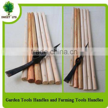 Agricultural tools factory wooden shovel handle brushes handle for farm and garden tools