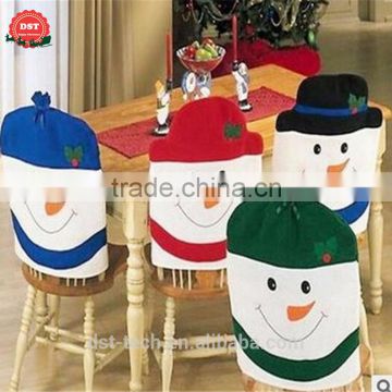 Fast shipping snowman Christmas chair cover