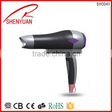 New home use Professional long-life AC motor Hair Dryer & accessories with cool shot button ionic function for salon