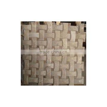 Crystal Color Glass Mosaic,marble Mosaic,golden Select Glass and Stone Mosaic Wall Tiles photo-6