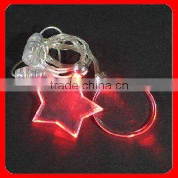 Red Star Light Party Necklaces