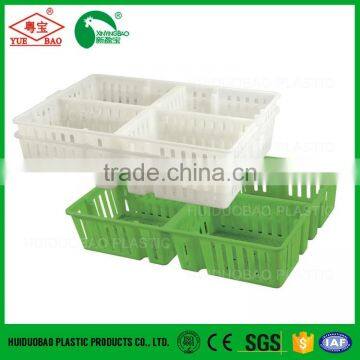 Poultry stackable plastic chicken transport crate for baby chick