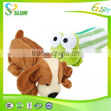 Korean Fashion Cute Smiley Face Pen Pencil Bear Plush Cosmetic Pencil Bag Wholesale in Yiwu photo-3