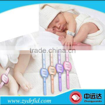 Custom rfid bracelet for hospital baby tracking