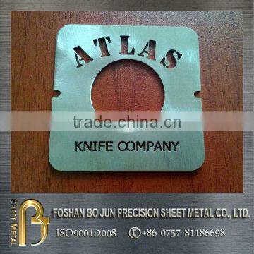 custom manufacture laser cut company brandboard decoration fabricated service by china supplier