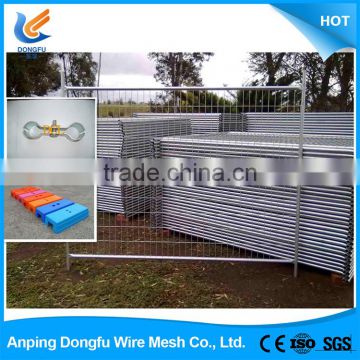 China wholesale market agents galvanized retractable portable playground privacy temporary fence