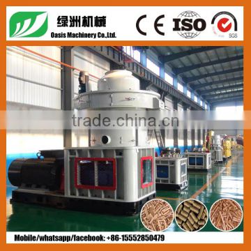 granulating adjustable gearbox wood pellet machine