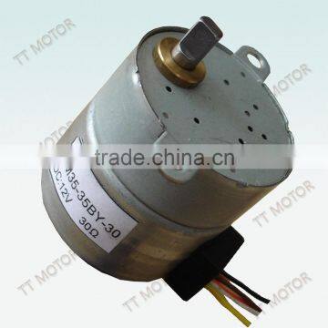 35mm PM stepping geared motor 12v