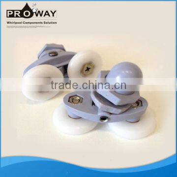 Shower Room Accessories Glass Door Roller Pulleys Sliding Door Ball Bearing Nylon Roller Wheels