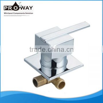 Luxury Brass Bathroom Accessories Mixer Hotel Shower Room Ceramic Valve In-wall Shower Faucet