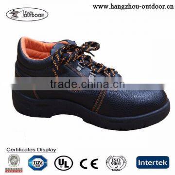 American Army Black Steel Safety Shoes Factory