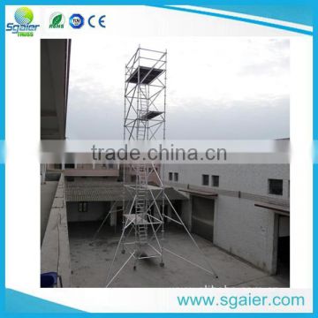 Customized Aluminum Scaffolding Tower System with stage deck for sale