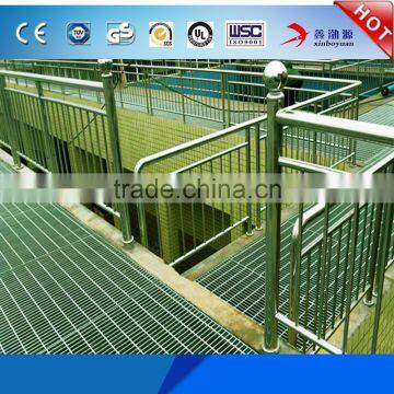 Factory Cheap Price Deck Grating Hot Dipped Galvanized Plain Serrated I-shape Steel Walkway Grating photo-2