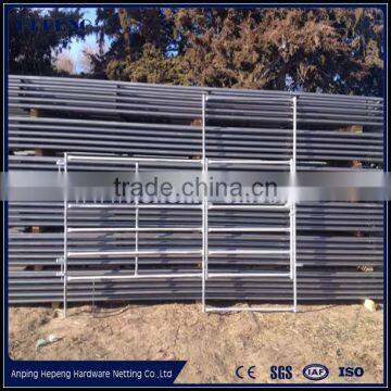 2016 High Quality 1.6*2.1m Used Corral Panels , Used Horse Fence Panels , Galvanized Livestock Metal Fence photo-5