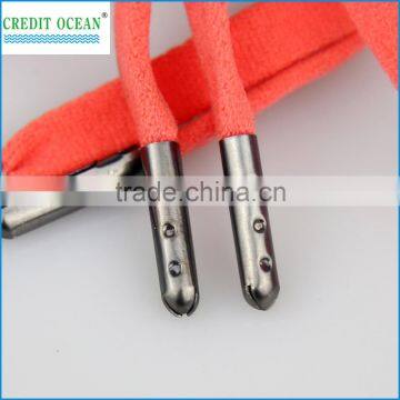 CREDIT OCEAN custom log Metal Aglets Shoelace Tip Ends