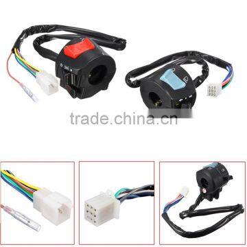 1pair Universal 7/8'' Motorcycle Handlebar Horn Turn Signal Light Control Switch Fog Light ON-OFF Button Switch photo-2