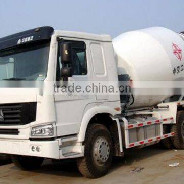 China Famous Brand HOWO 8 Cubic Meters Concrete Mixer Truck photo-2