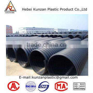 Steel Band Reinforced Hdpe DWC Pipe photo-3