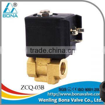 Wenling Bona Valve Flow Control Steam/Water ZCQ-03B Brass Solenoid Valve