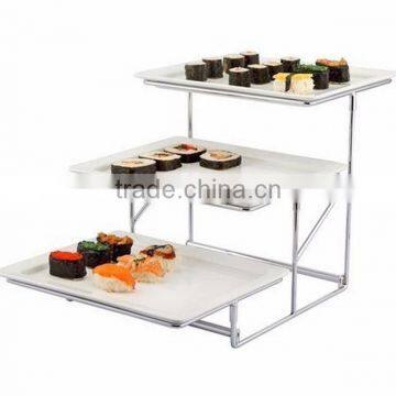Customized 3-Tier Countertop Metal Buffet Stands photo-3