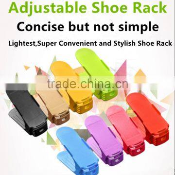 Vivinature Shoes Organizer About Plastic Foldable Single Pair Plastic Shoes Rack photo-2