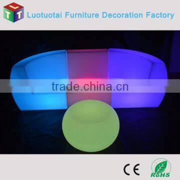 Manufacture--2015 New Corner Led Illuminated Sofa/cordless Led Light up Outdoor Furniture With Remote Control photo-2