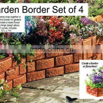 Stone look Garden Fence, Lawn Edging, 2015 hot selling