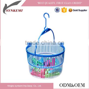 Round shaped cheap plastic basket