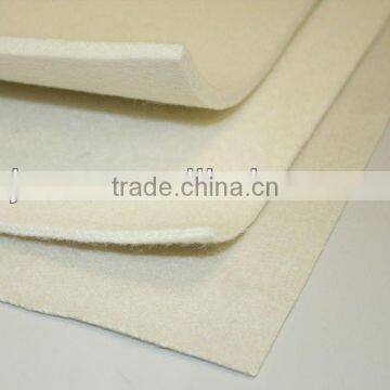 100% Wool Industrial Pressed Thick White Wool Felt photo-2