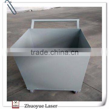 Sheet Metal Parts for Trolly/China Custom Precision Zinc-plated Sheet Metal Fabrication Pieces photo-3