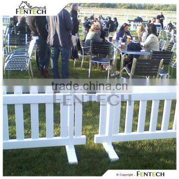 Fentech Widely Used Temporary Pvc/Plastic Portable Fence