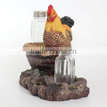 Resin Souvenir With Hens and Roosters photo-6