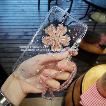 Pretty Cell Phone Housing Silicone Mobile Phone Cases for IPhone7/7Plus/6/6s/6plus/6splus Soft Tpu Cover Case Hang Rope photo-2