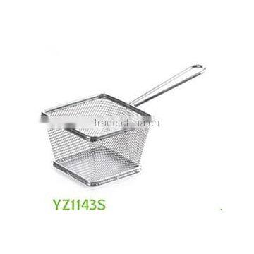 China Manufacture Production Stainless Steel Deep Fryer Basket&mini Fry Basket &stainless Steel Deep Frying Basket photo-3
