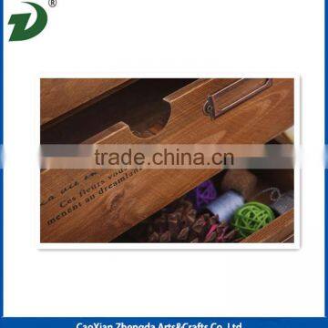 Pure Handmade Small Wooden Cabinet for Wholesale photo-4