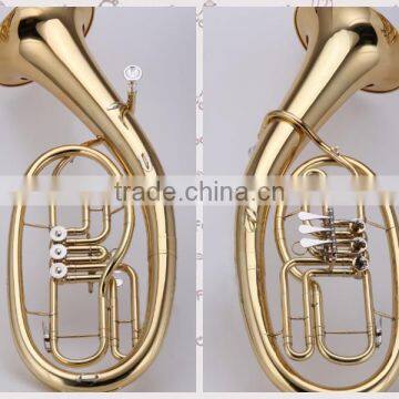 Rotary pistion Bb key baritone horn with carrying case