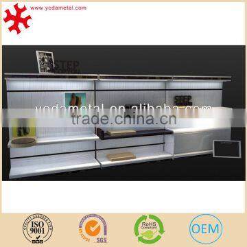 Double Sides Floor Standing Clear Arcylic Wall Shoes Display Stand photo-3