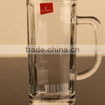 Custom Design 350ml Glass Beer Cup With Handle photo-3