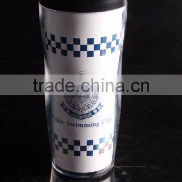 12oz BPA Free Paper Insert Double Wall Plastic Tumbler/ Thermo Mug photo-3