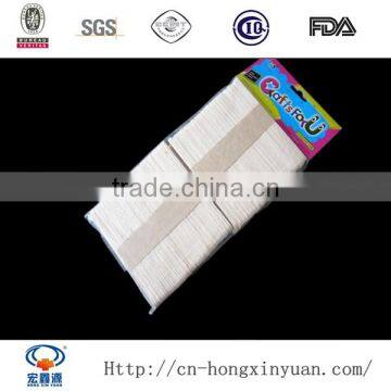 Manufacturer 114*10*2mm Disposable Wooden Icecream Wood Stick