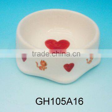 Lovely design Ceramic Pet bowls feeders