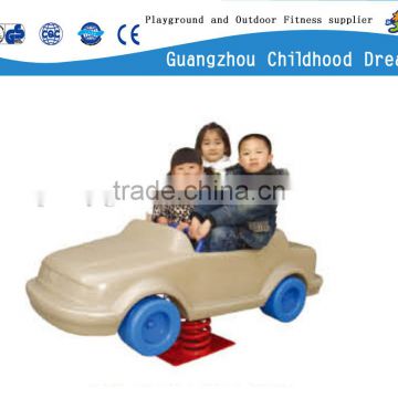 (HD-15716)Plastic spring rider car Two seat ride on toy car