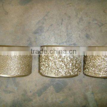 High quality Vacuum brazed diamond abrasive drum wheels for stones